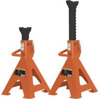 872B Jack Stands, Locking Handle/Ratchet, 12 Ton(s) Capacity, 19-1/4" - 28-1/3" H Waymarc Industries Inc