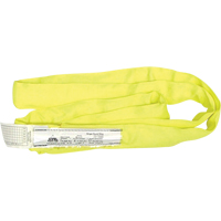 &eacute;lingues rondes, Jaune, 2" la x 6' lo, 9000 lb Charge verticale Waymarc Industries Inc