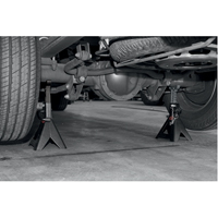 Jack Stands, Locking Pin, 6 tons Capacity, 15-7/10" - 24-2/5" H Waymarc Industries Inc