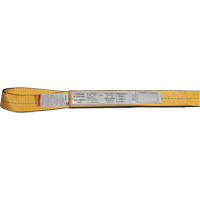 &eacute;lingues de levage en nylon, Pli Double, Oeillet double, Type 3, 3" la x 3' lo, Limite de charge verticale 8800 lb Waymarc Industries Inc