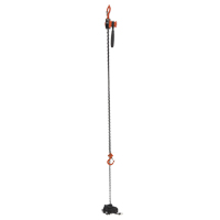 Mini palan &agrave; levier, Lev&eacute;e 15', Cabacit&eacute; 500 lb (0,25 tonne), Chaîne en Acier Waymarc Industries Inc