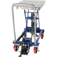 Pneumatic Hydraulic Scissor Lift Table, Steel, 32-1/2" L x 19-3/4" W, 1000 lbs. Cap. LV469 | Waymarc Industries Inc