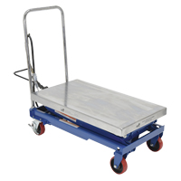 Pneumatic Hydraulic Scissor Lift Table, Steel, 35-1/2" L x 20" W, 800 lbs. Cap. Waymarc Industries Inc