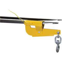 Auto-Tension Hoisting Hook, 5-1/2" x 1-1/2" Fork Pocket LW313 | Waymarc Industries Inc