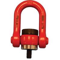 VQ Swivel Hoist Lifting Ring, M8, 12 mm Thread Length, Alloy Steel LW505 | Waymarc Industries Inc