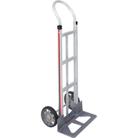 Knocked Down Hand Truck, Continuous Handle, Aluminum, 48" Height, 500 lbs. Capacity Waymarc Industries Inc