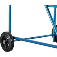 CSA-Certified Rolling Step Ladder, 4 Steps, 22" Step Width, 37" Platform Height, Steel Waymarc Industries Inc