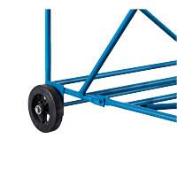 CSA-Certified Rolling Step Ladder with Locking Step, 8 Steps, 30" Step Width, 72" Platform Height, Steel Waymarc Industries Inc