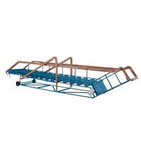 Escabeau roulant certifi&eacute; CSA avec marche verrouillable, 16 marches, Largeur de la marche 30", Hauteur de la plateforme 144", Acier Waymarc Industries Inc