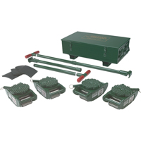 Ensemble de rouleaux pour machine, Capacit&eacute; 15 tonnes Waymarc Industries Inc