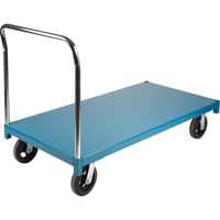 Chariot &agrave; plateforme robuste, 60" lo x 30" la x Capacit&eacute; 2000 lb, Roues en Caoutchouc Waymarc Industries Inc