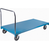 Chariot &agrave; plateforme robuste, 72" lo x 36" la x Capacit&eacute; 2000 lb, Roues en Caoutchouc Waymarc Industries Inc