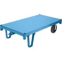 Plateformes sp&eacute;cialis&eacute;es - Plateformes semi-mobiles, 48" lo x 24" la x Capacit&eacute; 2000 lb, Roues en Caoutchouc Waymarc Industries Inc