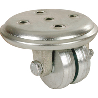 Low Level Casters, Swivel, 2" (51 mm), Cast Iron, 600 lbs. (272 kg.) Waymarc Industries Inc