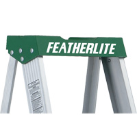 Commercial Duty Stepladders (2400 Series), 4', Aluminum, 225 lbs. Capacity, Type 2 Waymarc Industries Inc
