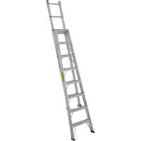 2700 Series Industrial Duty Multi-Way Ladders, 8', Aluminum, 250 lbs. Cap., ANSI 1, CSA 1 MF404 | Waymarc Industries Inc