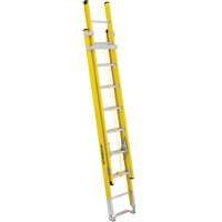 Industrial Heavy-Duty Extension Ladders (6200 Series), 375 lbs. Cap., 13' H, Grade 1AA Waymarc Industries Inc