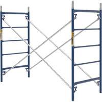 Scaffolding, Steel Frame, 84" D x 60" H Waymarc Industries Inc