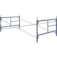 Scaffolding, Steel Frame, 120" D x 36" H Waymarc Industries Inc