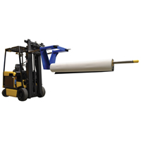 Forklift Carpet Boom, 108-1/2" Length, Fork Mount, 2500 lbs. Capacity MF792 | Waymarc Industries Inc