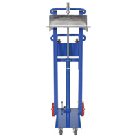 Hydra Lift Platform Stacker, Foot Pump Operated, 750 lbs. Capacity, 52" Max Lift MF996 | Waymarc Industries Inc