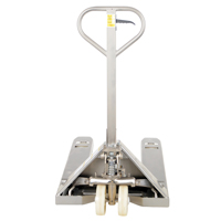 Pallet Truck, Stainless Steel, 48" L x 27" W, 5500 lbs. Capacity Waymarc Industries Inc