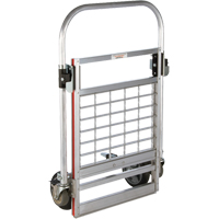 Four Wheel Folding Platform Truck, Aluminum, 750 lbs., 31" L x 23-1/4" W, 39" High Waymarc Industries Inc