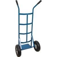 All-Welded Hand Truck, Dual Handle, Steel, 46" Height, 600 lbs. Capacity Waymarc Industries Inc