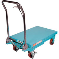 Heavy-Duty Hydraulic Scissor Lift Table, 32" L x 19-3/4" W, Steel, 660 lbs. Capacity Waymarc Industries Inc