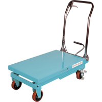 Heavy-Duty Hydraulic Scissor Lift Table, 32" L x 19-3/4" W, Steel, 660 lbs. Capacity Waymarc Industries Inc