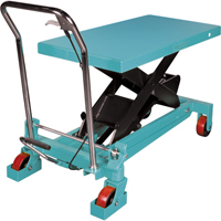 Table &eacute;l&eacute;vatrice robuste &agrave; ciseaux hydraulique, 40" lo x 20-1/8" la, Acier, Capacit&eacute; 2200 lb Waymarc Industries Inc