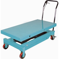 Table &eacute;l&eacute;vatrice robuste &agrave; ciseaux hydraulique, 48" lo x 24" la, Acier, Capacit&eacute; 1545 lb Waymarc Industries Inc