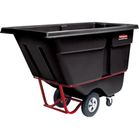 Tilt Truck, Polyethylene, 1/2 cu. yd., 850 lbs. Load Capacity Waymarc Industries Inc