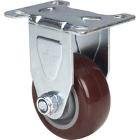 Caster, Rigid, 3" (76 mm), Polyurethane, 230 lbs. (104 kg.) Waymarc Industries Inc