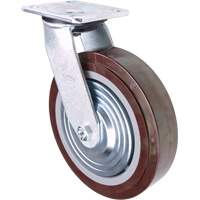 Roulette, Pivotant, 8" (203,2 mm), Polyur&eacute;thane, 1000 lb (453,6 kg) Waymarc Industries Inc