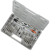 TD40H SAE HSS Tap & Alloy Die Set, 40 Pieces Waymarc Industries Inc
