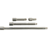 Jeu de barres de rallonges, Prise de 3/8", Fini Chrome, 4 M Waymarc Industries Inc