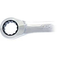 Cl&eacute; mixte &agrave; cliquet &agrave; motif long non r&eacute;versible, 19 mm, Fini Ordinaire Waymarc Industries Inc