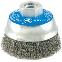 Stainless Steel Crimped Wire Cup Brush Waymarc Industries Inc