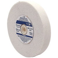 Meule pour touret, 6" x 3/4", Arbre de 1", Oxyde d'aluminium Waymarc Industries Inc