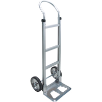 Knocked Down Hand Truck, Continuous Handle, Aluminum, 49-5/8" Height, 500 lbs. Capacity Waymarc Industries Inc