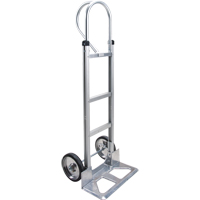 Knocked Down Hand Truck, P-Handle Handle, Aluminum, 52-1/8" Height, 500 lbs. Capacity Waymarc Industries Inc