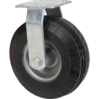 Flat-Free Casters, Rigid, 8" (203.2 mm), Flat-Free, 275 lbs. (125 kg.) Waymarc Industries Inc