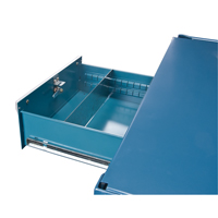 Mobile Service Cart, 2 Tiers, 24" W x 57" H x 40" D, 1200 lbs. Capacity Waymarc Industries Inc