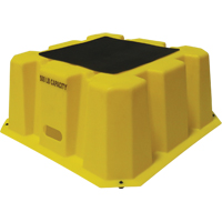 Escabeaux emboîtables industriels, 25" x 25" x Hauteur 10-1/2" Waymarc Industries Inc