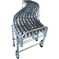 Nestaflex<sup>®</sup> Expandable/Flexible Conveyors, 18" W x 24' 8" L, 226 lbs. per lin. ft. Capacity MN877 | Waymarc Industries Inc