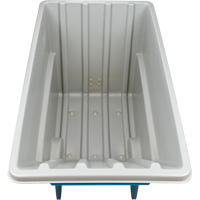 Tilt Truck, Polyethylene, 1.1 cu. yd., 2000 lbs. Load Capacity Waymarc Industries Inc