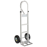 Knocked Down Hand Truck, P-Handle Handle, Aluminum, 52-1/8" Height, 500 lbs. Capacity Waymarc Industries Inc