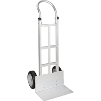 Knocked Down Hand Truck, Continuous Handle, Aluminum, 49-5/8" Height, 500 lbs. Capacity Waymarc Industries Inc