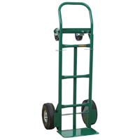 Greenline Economical Convertible Hand Truck, Steel, 600 lbs. Capacity Waymarc Industries Inc